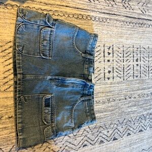 Zara Classic Blue Denim Skirt